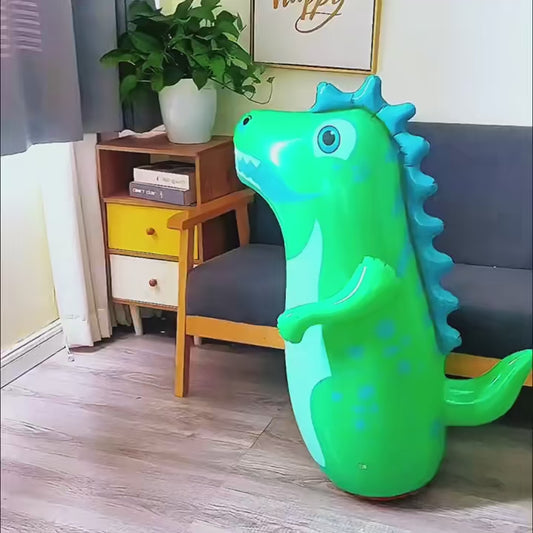 Dino Punch Inflatable Kids Boxing Bag